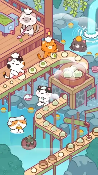 Cat cooking bar-jeu de cuisine MOD