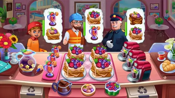 jeux de cuisine : Cooking Town MOD