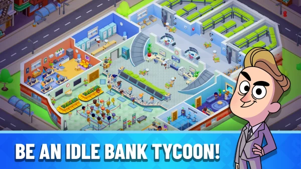 Idle Bank Tycoon: Sois riche! MOD