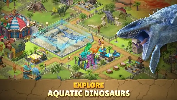 Dinosaur Jurassic : jeu MOD