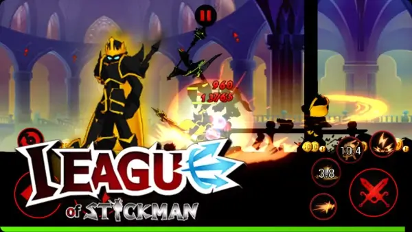 League of Stickman Free - Shadow MOD