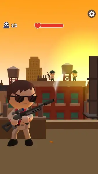 Mafia Sniper - Wars of Clans MOD