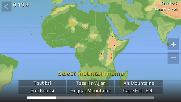 Carte du monde Quiz MOD